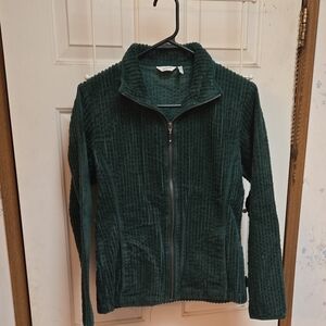 Woolrich Forest Green Zip Up Jacket